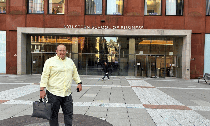 What did this broker learn from NYU Stern Business School?